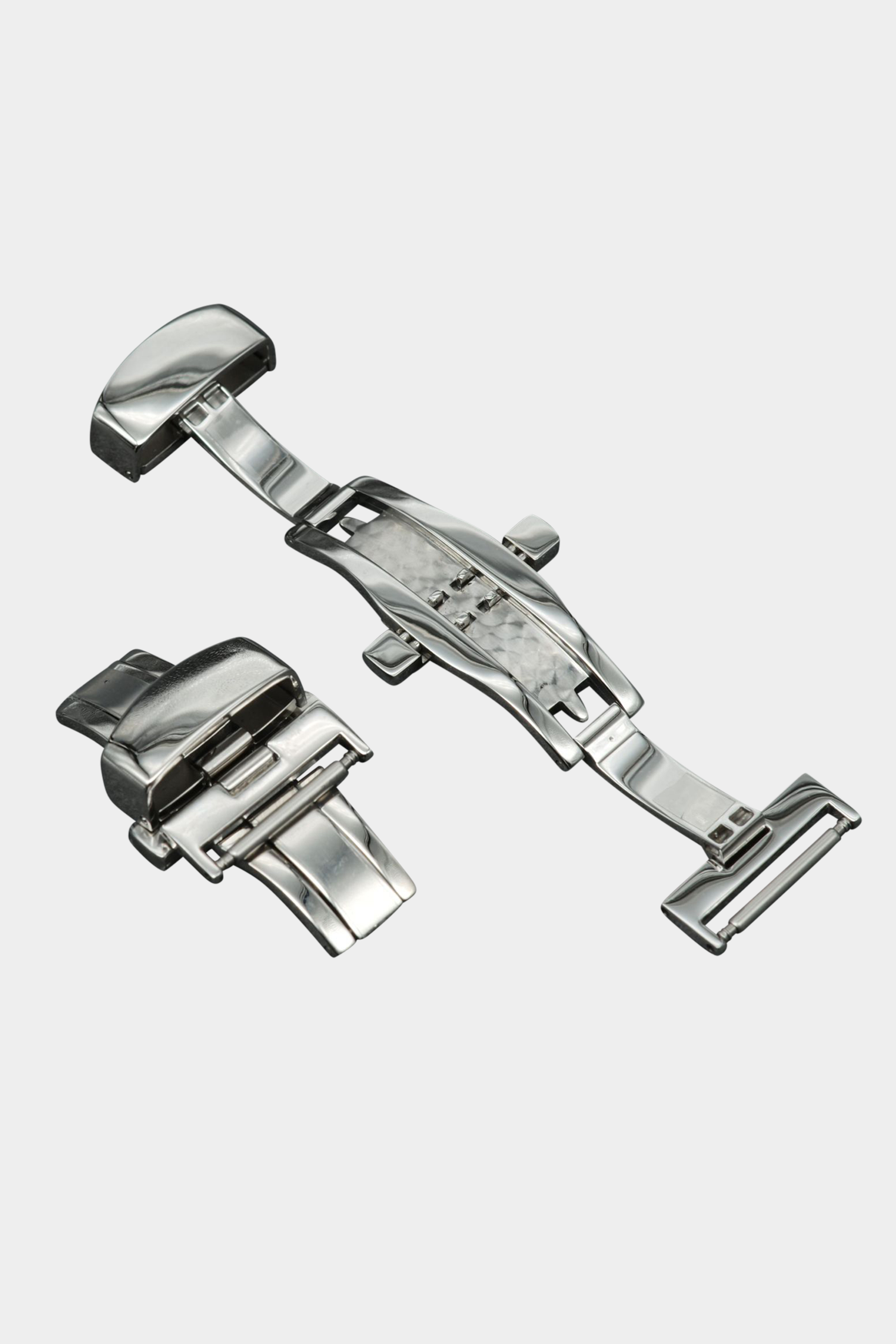 Buckle for leather straps