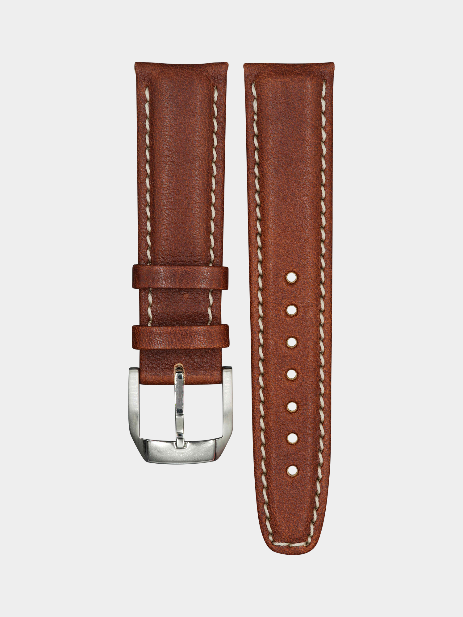 Leather Watch Strap Auburn