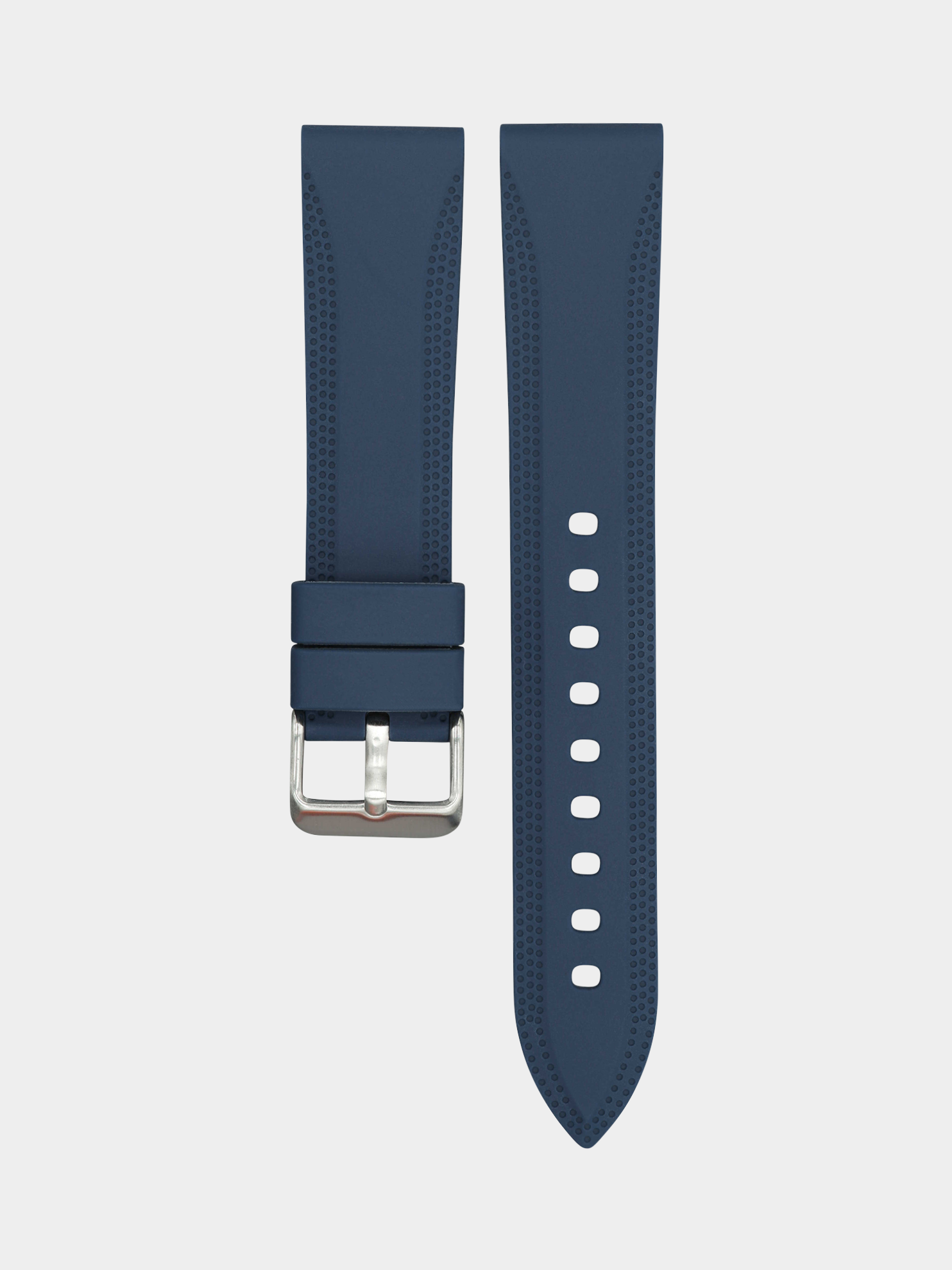Silicone Watch Strap Ocean Blue