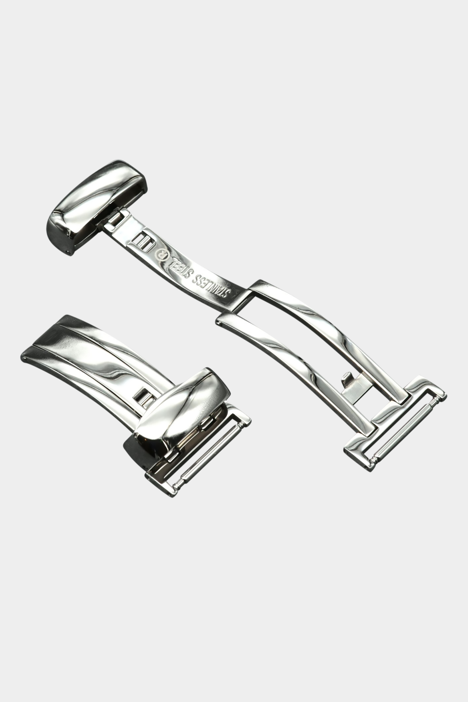 Buckle for leather straps